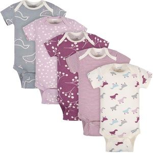 Gerber Organic Onesies - Set of 5